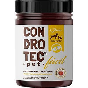Condrotec Pet Fácil 2,8g - Raças Grandes (60 tabletes)