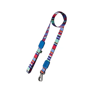 Zooghy Guia Dog Raios e Listras - Borracha Azul M