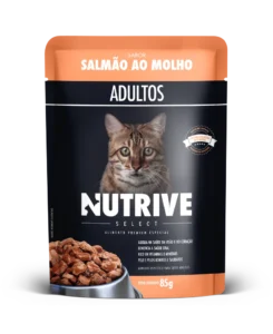 Nutrive Gato Sache Adultos Salmão 85g