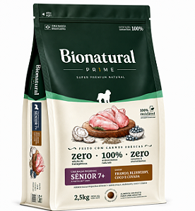 Bionatural Cães Senior 7+ Raças Pequenas Frango 15kg