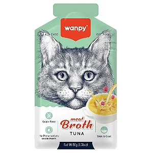 Petisco para Gato Wanpy Sopa Atum 50g
