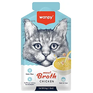 Petisco Para Gato Wanpy Sopa Frango 50g