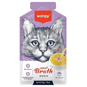 Petisco para Gato Wanpy Sopa Pato 50g