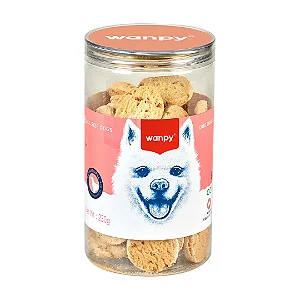 Petisco para Cão Wanpy Cookie Sabor Frango e Maçã 230g
