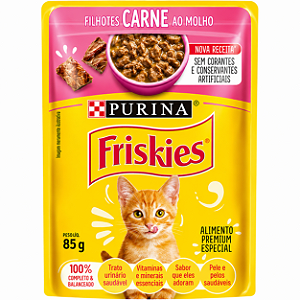 Friskies Sache Carne Filhotes 85g