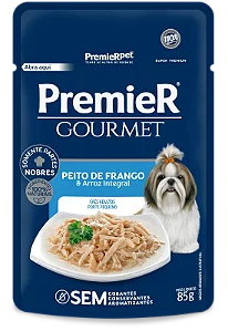 Premier Gourmet Cães Adulto Porte Pequeno Frango 85g