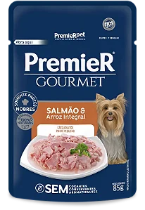 Premier Gourmet Cães Adulto Porte Pequeno Salmão 85g