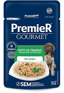 Premier Gourmet Cães Filhote Frango 85g