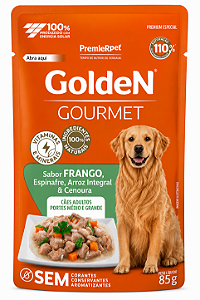 Golden Gourmet Cães Adulto Med/Gr Frango 85g