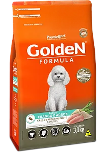 Golden Cães Adulto Mini Bites Frango 3kg