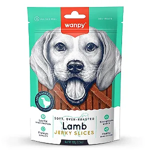 Petisco para Cão Wanpy Tiras de Cordeiro 100g