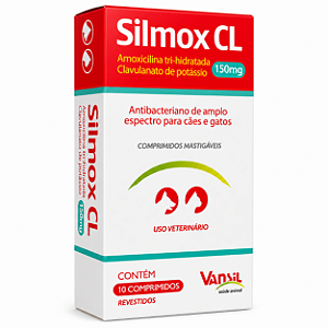 Silmox CL 150mg 10 comp