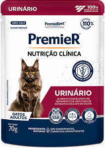Premier Gourmet Nutrição Clinica Umidos Gato Urinario 70g