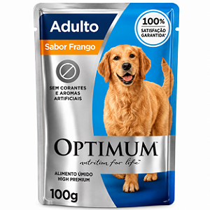 Sache Optimun Dog Adulto Frango 100g