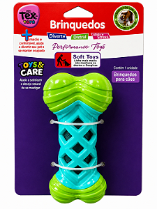 Brinquedo Osso Sonoro Verde