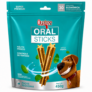 Quatree Oral Sticks Cães RP 450G