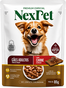 Sache Nex Pet Cães Carne 85g