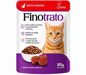 Sache Finotrato Gatos Adulto Carne 85g