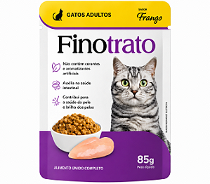 Finotrato Sache Gatos Adulto Frango 85g