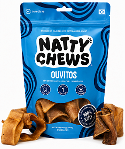 Ouvitos Natty Chews - 4 Un Ouvido Bovino
