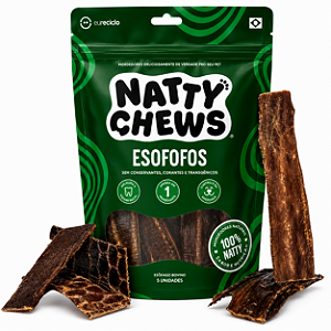 Esofofos Natty Chews - 5 Un Esofago Bovino