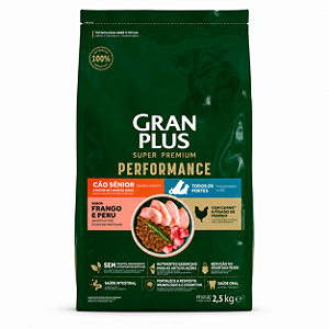 Granplus Cães Senior Frango e Peru 10,1kg