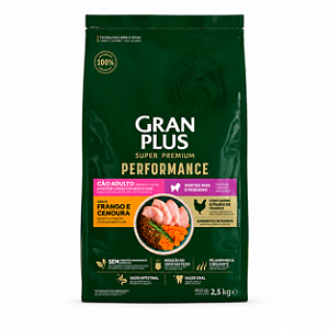 Granplus Cães Adulto Mini Frango e Cenoura 10,1kg