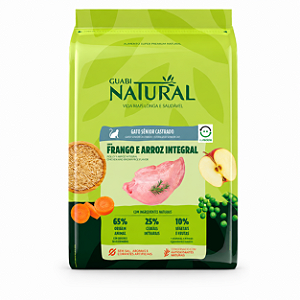 Guabi Gato Senior Castrado Frango e Arroz 1,5kg