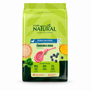 Guabi Natural Cães Adulto Mini Cordeiro e Aveia 2,5kg