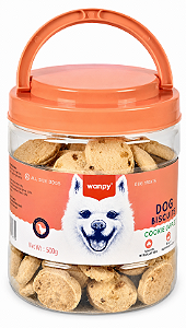 Petisco Para Cães Wanpy Cookie Frango e Maça 500g