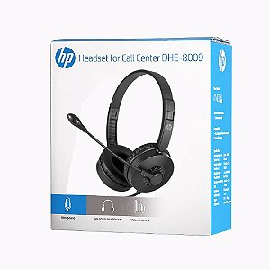 Headset Office HP Conexão P2 - DHE-8009