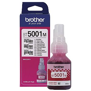Garrafa de tinta Original Magenta BT5001M para InkTank Brother T420W, T510W, T520W, T710W, T720DW, T820DW, T910DW, T4000