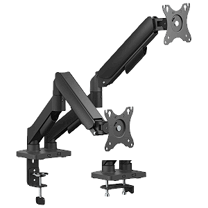 Suporte Articulado 2 Monitores De 17-32 Pistão Gás Sm-012gd