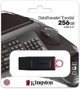 Pen Drive Kingston DataTraveler Exodia 256GB DTX/256GB