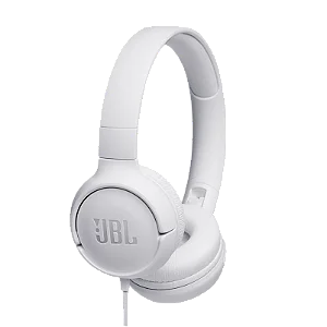 Fone De Ouvido Com Fio E Microfone Tune 500 Branco Jbl