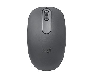 MOUSE SEM FIO LOGITECH M196, BLUETOOTH, DESIGN AMBIDESTRO, COMPACTO, GRAFITE
