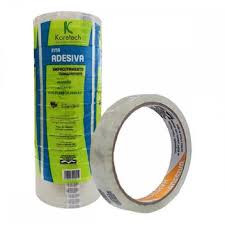 FITA ADESIVA TRANSPARENTE (18MMX40M) (UND) (KORETE)121040013