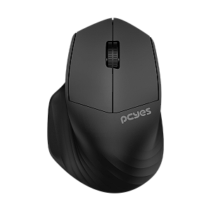 Mouse PCYes Dash Lite Black, Wireless, 1600 DPI, 3 Botões, Preto, PMDV2BK