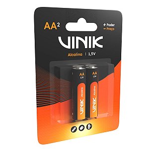 Pilha Alcalina Aa C/2 1.5V - Vp2Ab2A