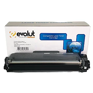 Cartucho Toner Brother TN660 TN630 2340 2370 2,6K Compatível Evolut CAIXA COM 10 UN