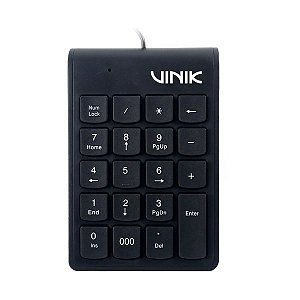 Teclado Numérico Usb Dynamic 20 Teclas Cabo 1.8M Preto - Dt91
