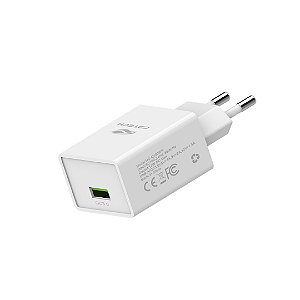 Carregador AC/USB Universal QC3.0 UC-Q100WH C3Tech