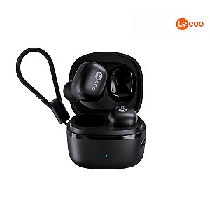 Fone de Ouvido EW301 Bluetooth 5 TWS Preto Lecoo