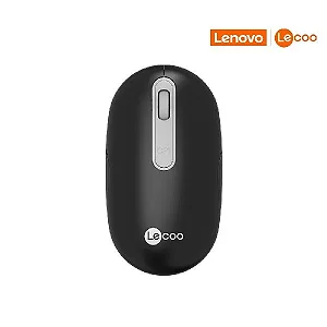 Mouse Sem Fio Recarregável Ws207 Preto Lecoo
