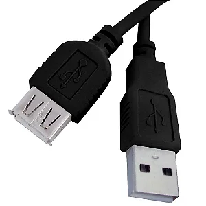Cabo Extensor Usb 5 Metros Pc-usb5002 Preto - Pluscable