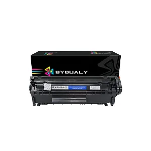 Toner HP 12 Preto Byqualy Q-2612A Potencial Suprimentos - 2612A