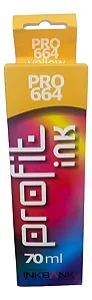 Tinta Compativel Profit Amarelo T664120AL T544 L3150 L3250 (70ML) PROFIT INK