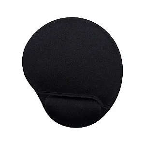 Mouse Pad Kross Elegance com Apoio em Gel para o Pulso - KE-CBS0121 Preto