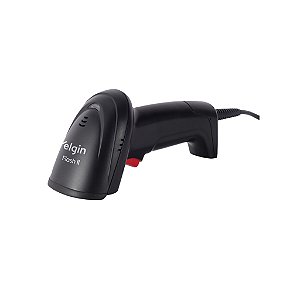 Leitor de Código de Barras Imager 1D de Mão Elgin 46FLASH2CK00 USB - lê Nota Fiscal Eletrônica e Tela