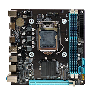 PLACA-MAE BMBH81-G32HGU-ITX BULK DDR3 1150P GIGABIT BLUECASE - 16GB / 2X HDMI / NVME / MINI ITX REF 8582